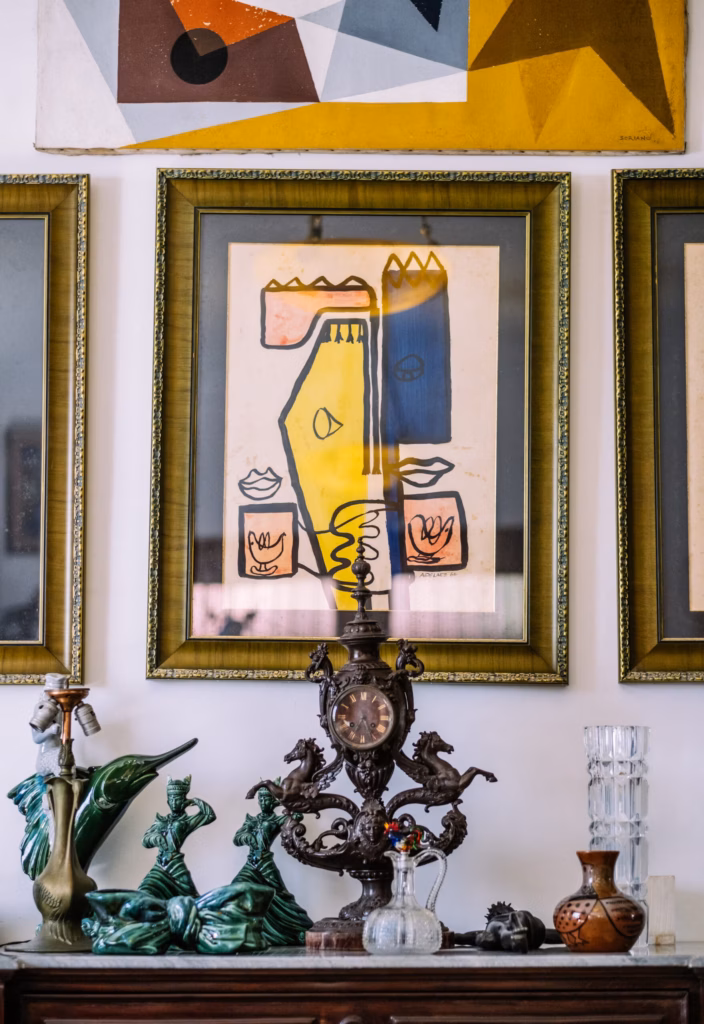 Interior Detail of Old Havana Villa